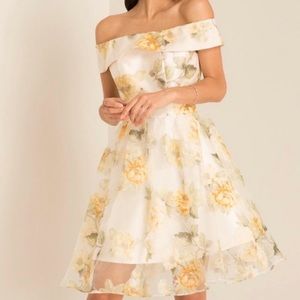 Chi Chi London | Yellow Floral Dress